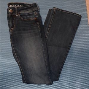 American Eagle Outfitters kick boot jeans